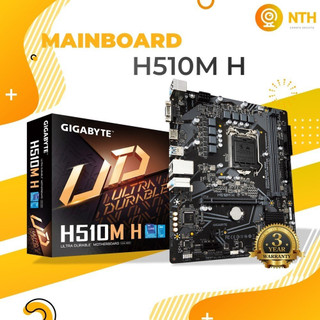 Bo mạch chủ mainboard h510m h v2 gigabyte, lga1200 hỗ trợ cpu intel thế hệ 10 và thế hệ 11, hàng chính hãng