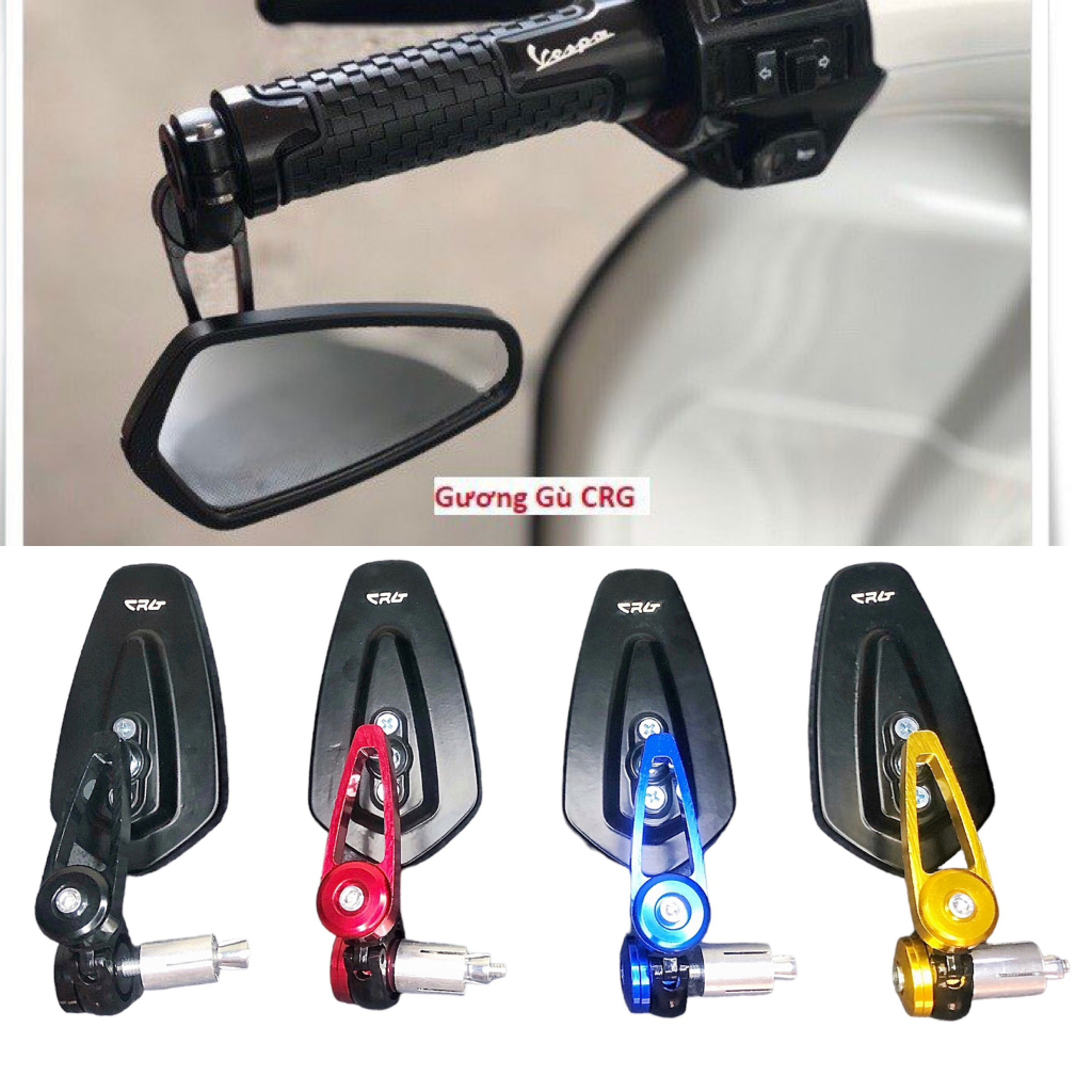 Gương Gù CRG Đủ Màu Sắc Cho Các Dòng Xe Vespa