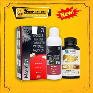  Combo- Hỗ Trợ Mọc Tóc Hói Nhanh Morr F5 + Viên Uống Vitamin Tổng Hợp Hairfluence