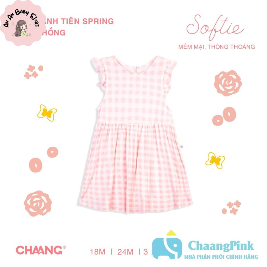 Váy ba lỗ cánh tiên Spring cho bé gái