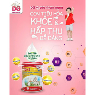 SỮA DÊ DG 3 - LON 400G ( nhập khẩu nguyên lon từ New Zealand)