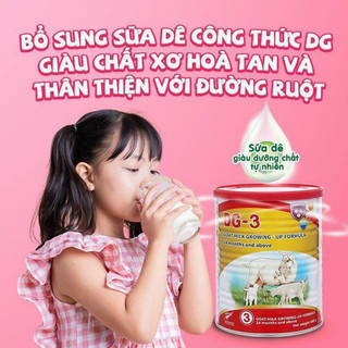 SỮA DÊ DG 3 - LON 400G ( nhập khẩu nguyên lon từ New Zealand)