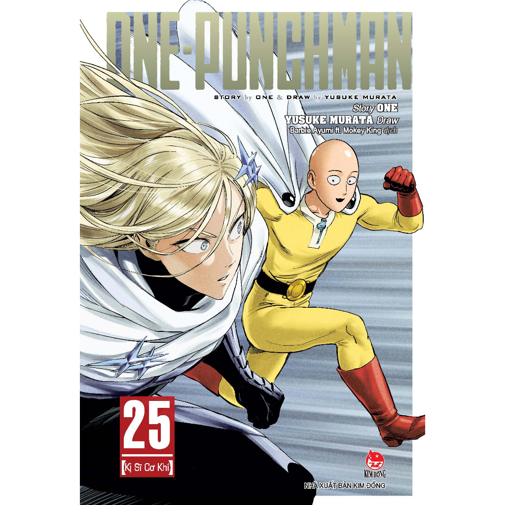 Truyện tranh One-Punch Man Tập 25: Kị Sĩ Cơ Khí ( Tái bản)