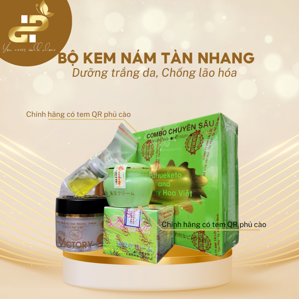 ( MẪU 2022) COMBO KEM NÁM TÀN NHANG HOA VIỆT