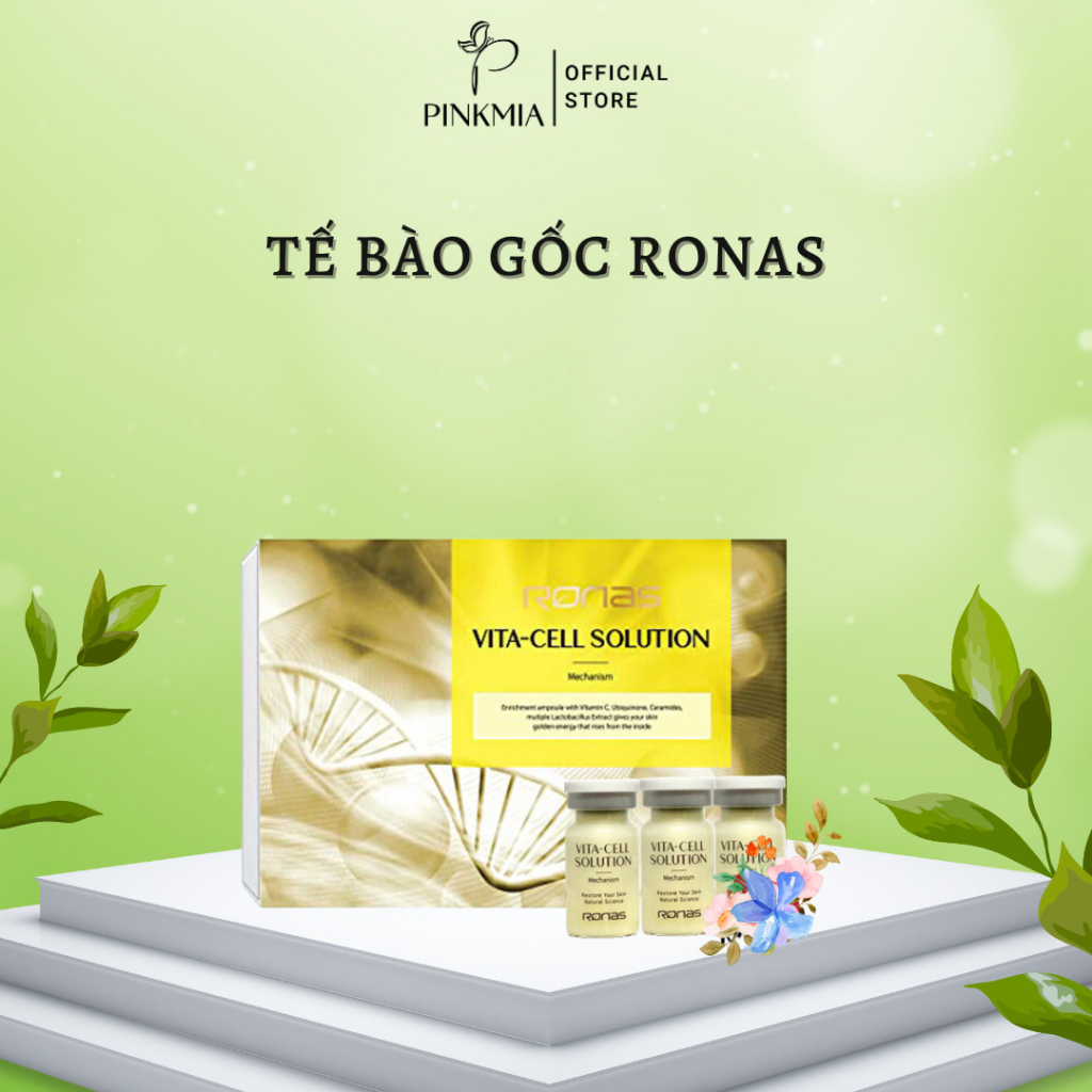 ( Chính hãng) Tế bào gốc Ronas Vita - Cell Solution - Ronas Vàng