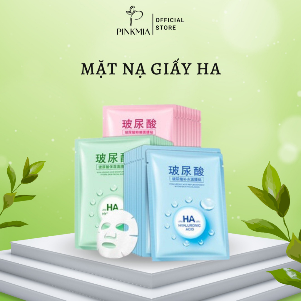 Mặt Nạ Giấy HA Cấp Ẩm Dưỡng Trắng Da