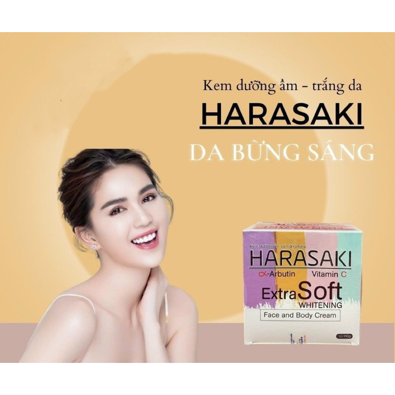 Kem trắng da Harasaki