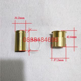 Chân vòi rửa bát nóng lạnh, chân bắt giữ vòi lavabo 1 lỗ hàng đồng đẹp, sản phẩm như Hình