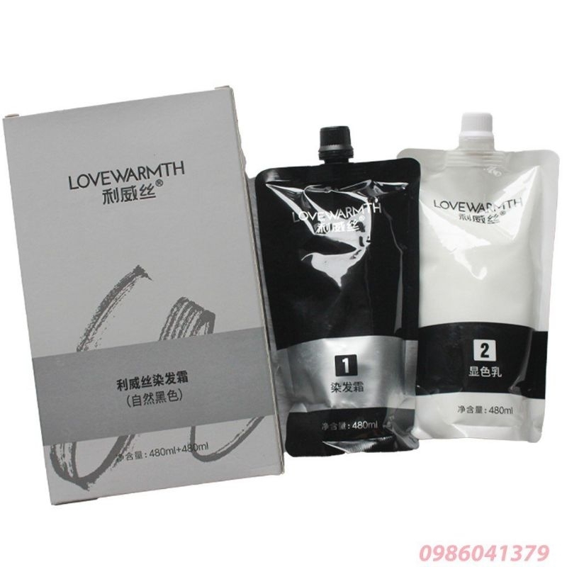 Nhuộm đen bền màu, nhuộm đen Grace mẫu mới