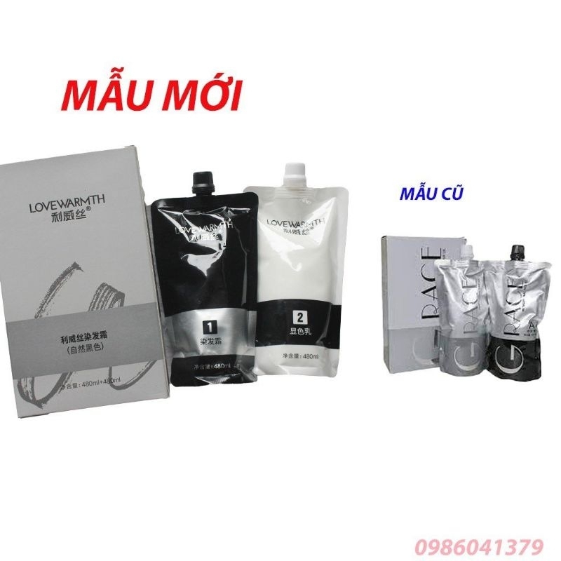 Nhuộm đen bền màu, nhuộm đen Grace mẫu mới
