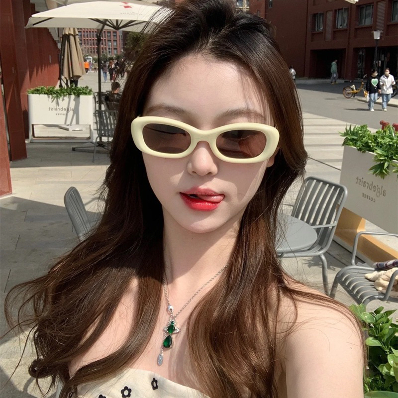 Kính râm TAMBU chống tia UV dáng vuông hàn quốc trendy Jelly Eyewear