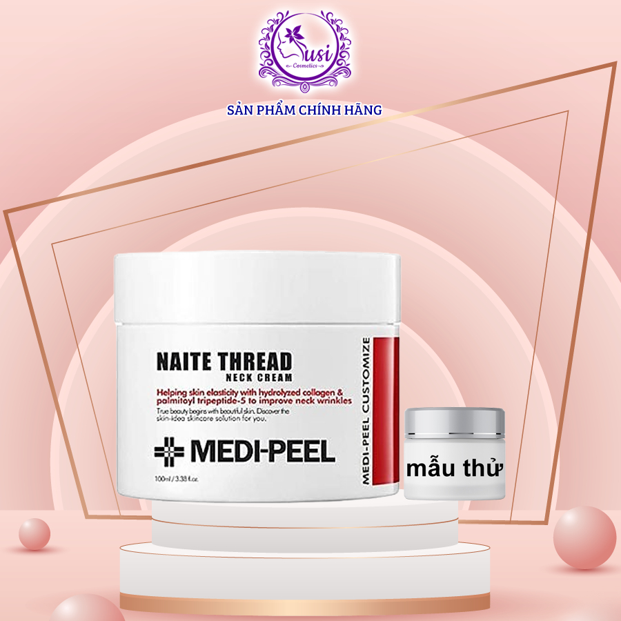 Kem Dưỡng Da Cổ Chống Lão Hóa MEDI-PEEL Premium Naite Thread Neck Cream 100ml