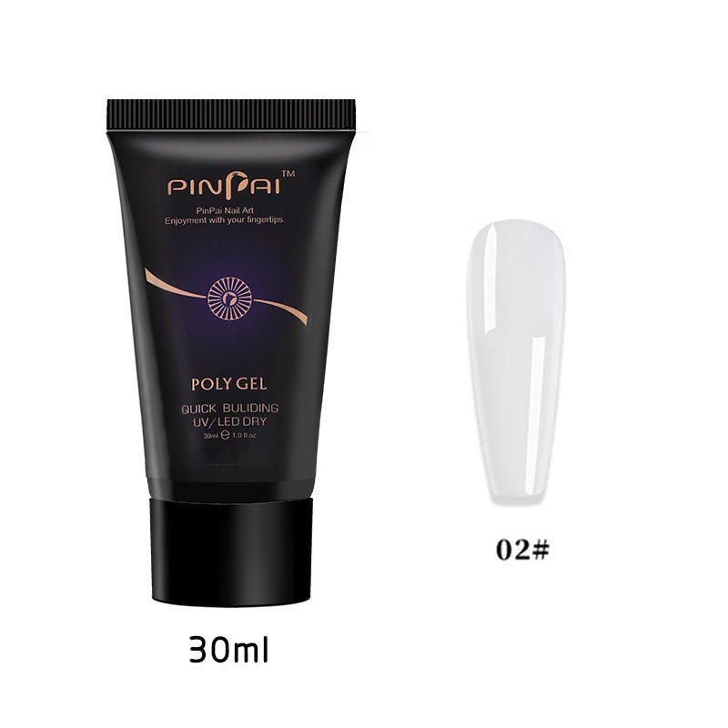 Gel gôm đắp móng nối móng POLY 30g