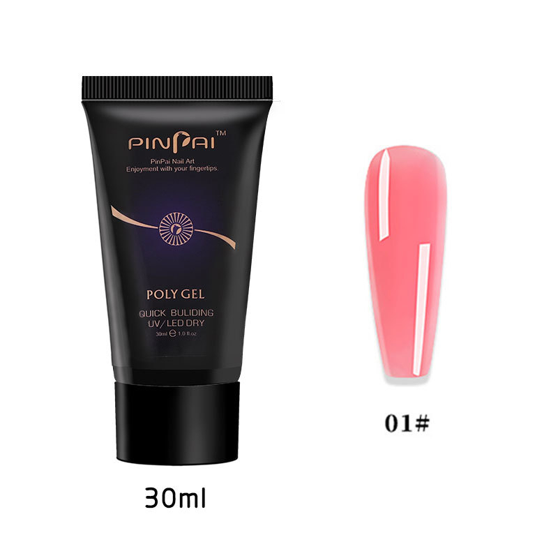 Gel gôm đắp móng nối móng POLY 30g