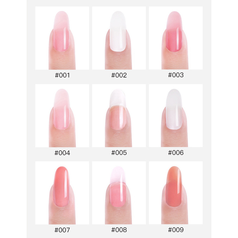 Gel gôm đắp móng nối móng POLY 30g