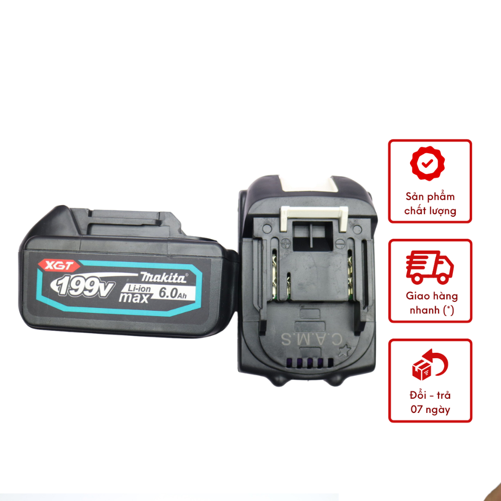 Pin 10 cell Máy Khoan,Siết Ốc Bulong,Chuyên Vít 199V