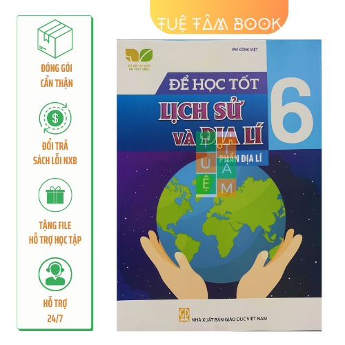 Sách - Để học tốt Địa lí 6 (Kết nối tri thức với cuộc sống)