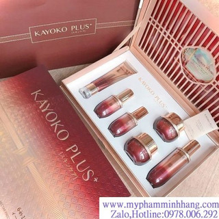 BỘ MỸ PHẨM GIẢM NÁM TRẮNG DA CAO CẤP KAYOKO PLUS ĐỎ MỚI