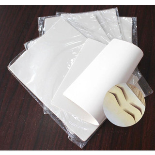 Da giả phun xăm trắng trơn không bột