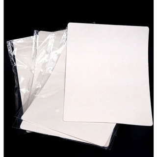 Da giả phun xăm trắng trơn không bột