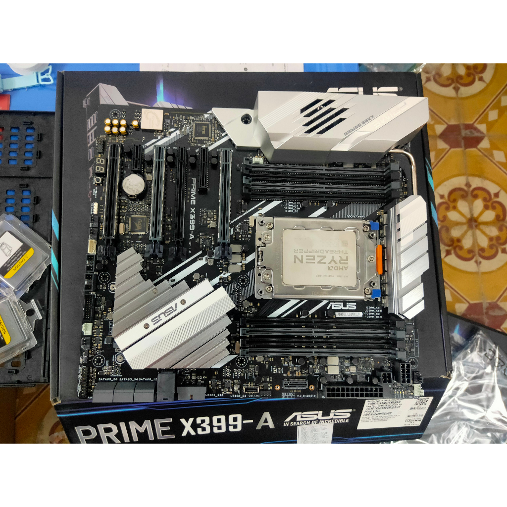 Mainboard Asus PRIME X399-A​ CPU AMD Ryzen Threadripper 1920X Turbo 4.0 GHz / 12 Core / 24 Threads​