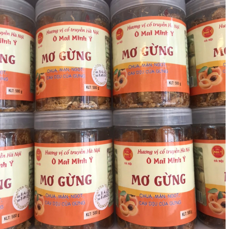 O Mai Mơ Gừng 500g