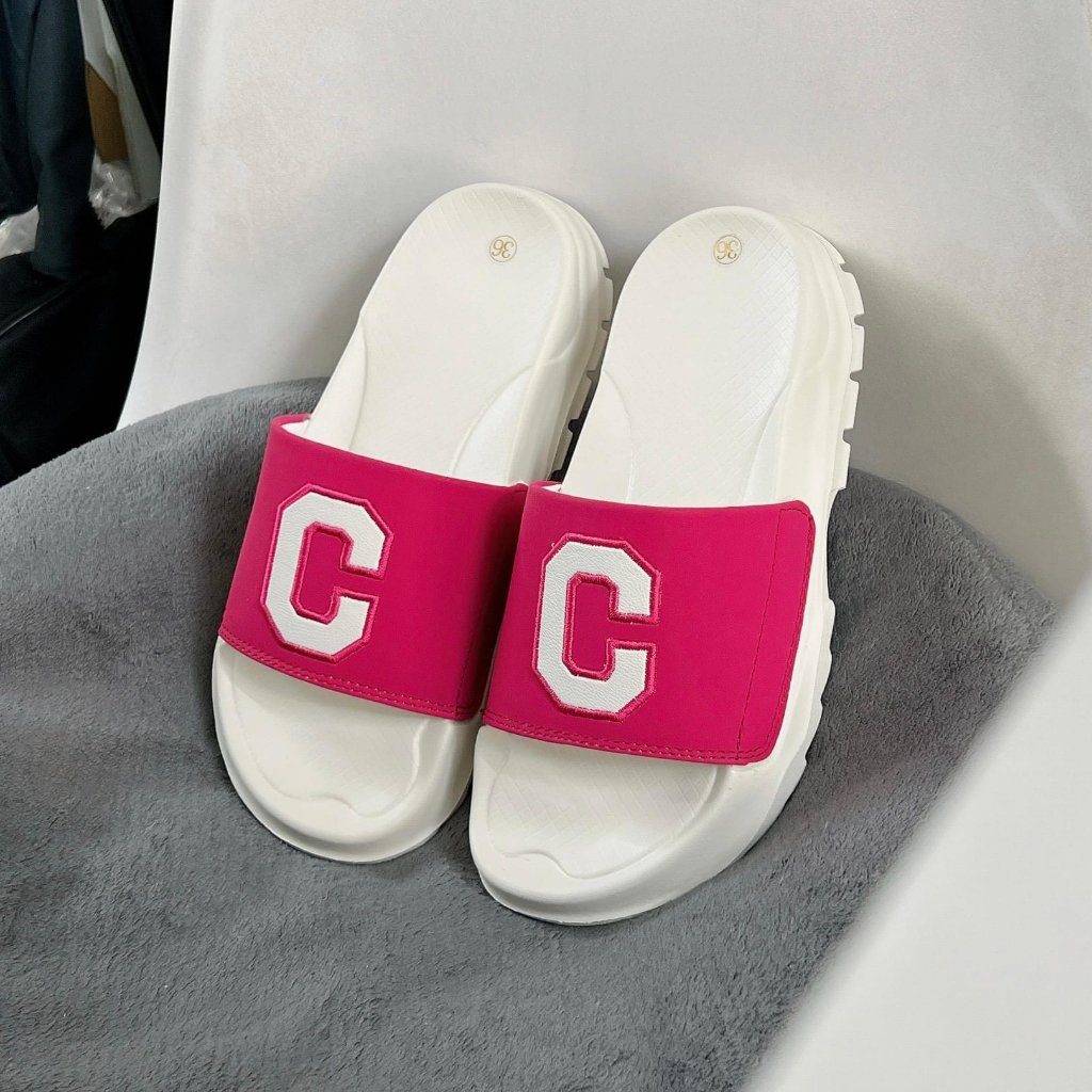Dép chữ C quai ngang nam nữ hàng Chính Hãng mẫu mới đế cao cấp 4 phân , Dép bánh mì đế mềm