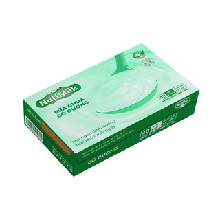  NutiMilk Thùng 48 Hộp Sữa chua Có Đường  - Thương Hiệu NUTIFOOD - AZAGO 