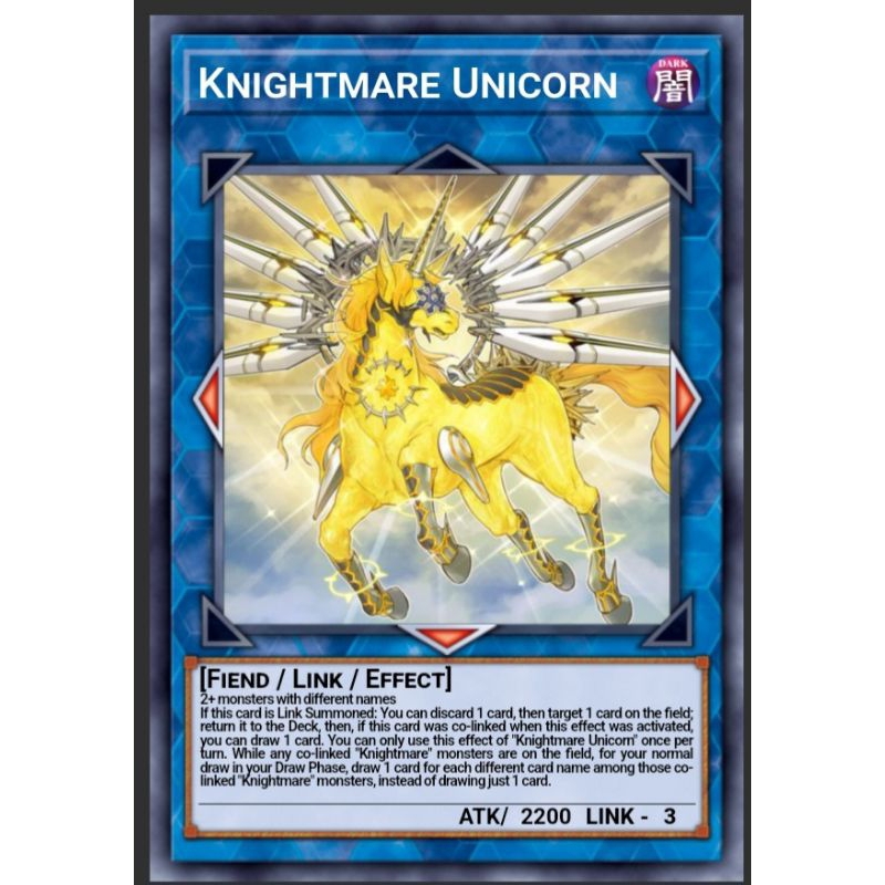 Thẻ bài yugioh Knightmare Unicorn RC04-JP044