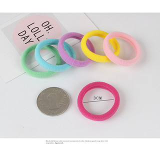Hộp 66 Cái Thun Cột Tóc Size Nhỏ, Cột Tóc Trẻ Em