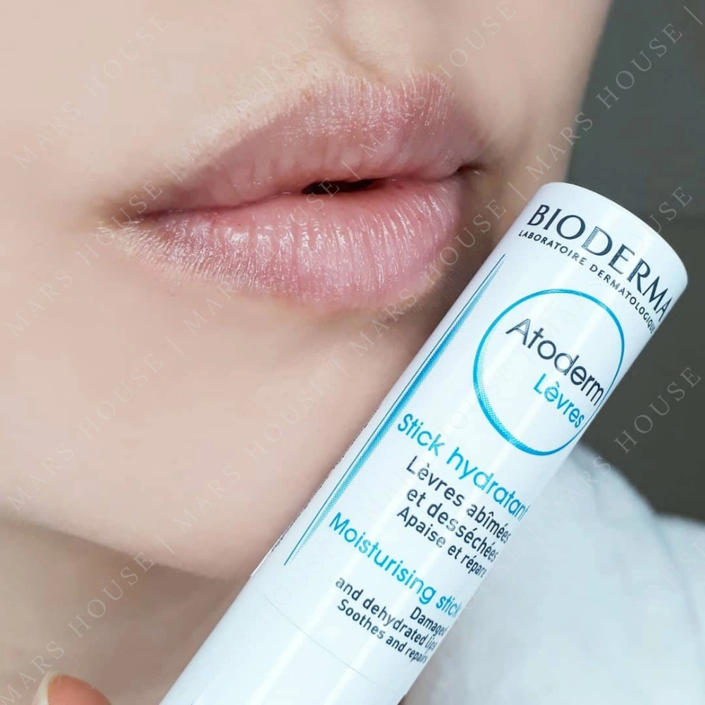 Son Dưỡng Môi Bioderma Atoderm Stick Levres 4g - Son dưỡng ẩm và làm mềm môi