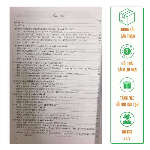 Sách - Hướng dẫn trả lời câu hỏi và bài tập Địa lí 6