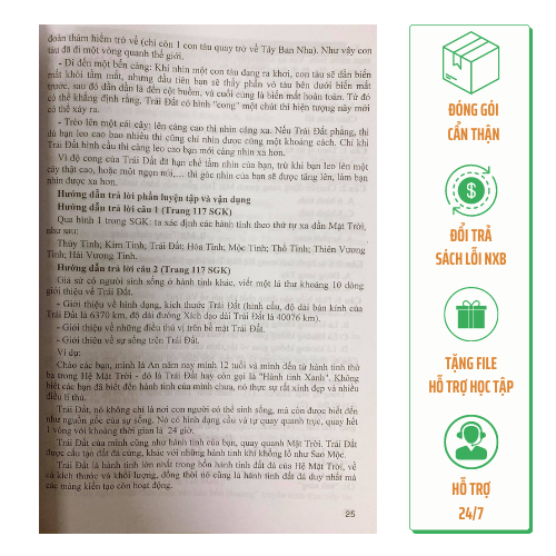 Sách - Hướng dẫn trả lời câu hỏi và bài tập Địa lí 6