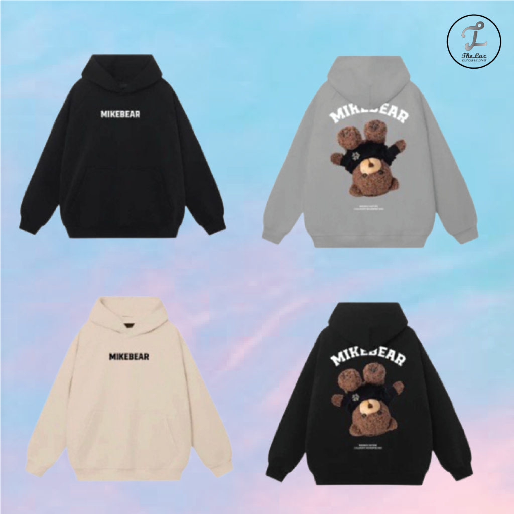 Áo Hoodie Mikenco, Mikenbear, Chất vải nỉ bông cao cấp Fom Áo Unisex