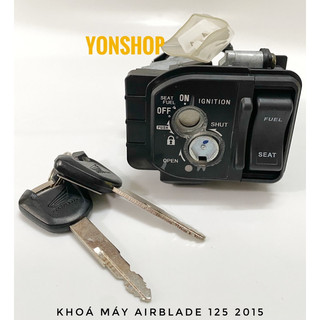 Bộ ổ khoá xe airblade 125 đời 2015 đến 2019 hàng cao cấp loại 1