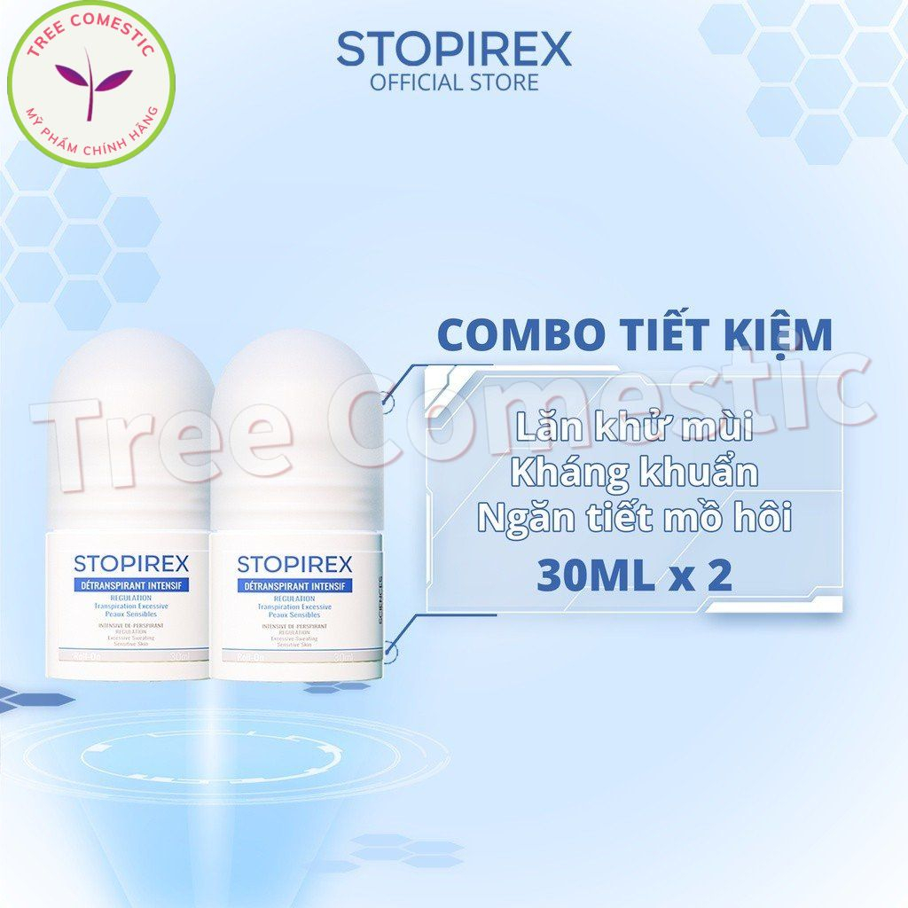 Lăn Khử Mùi Kháng Khuẩn Ngăn Tiết Mồ Hôi Stopirex