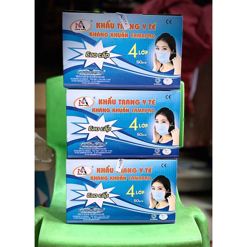 Khẩu Trang Y Tế 4 lớp hiệu VNCARE