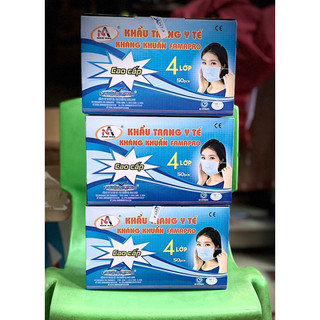 Khẩu trang y tế 4 lớp hiệu vncare