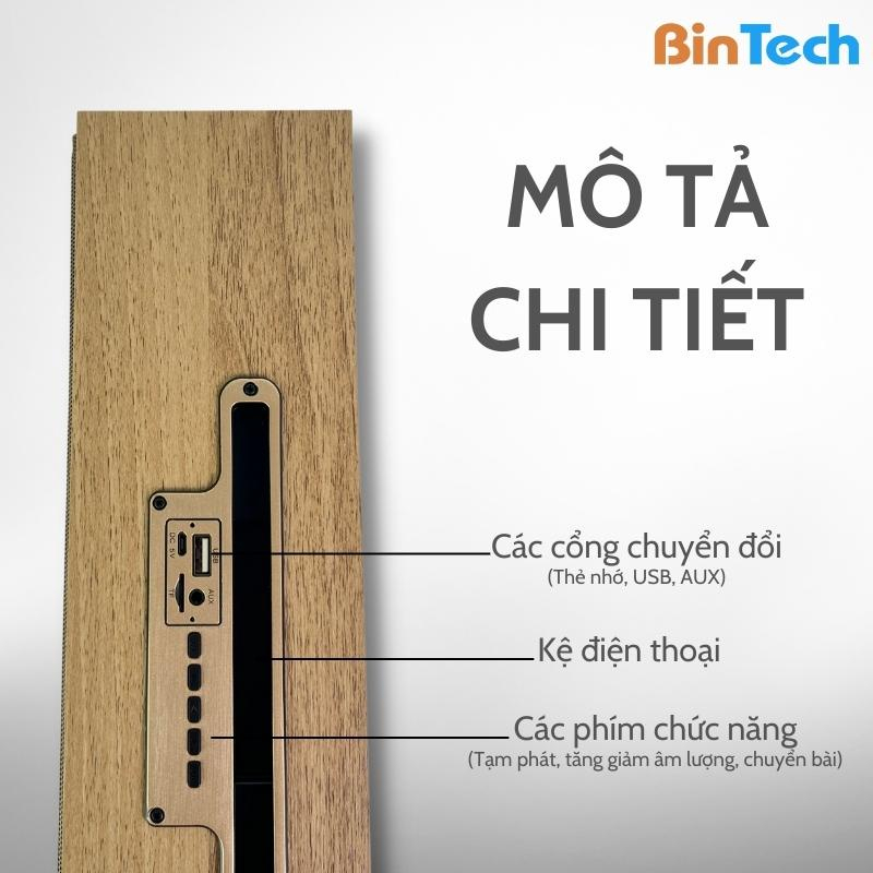 Loa Soundbar Bluetooth Peterhot A30 BINTECH, Loa Vi Tính, Tivi SPEAKER 350BS BASS Âm Thanh 360 Độ Nghe Nhạc, Xem Phim