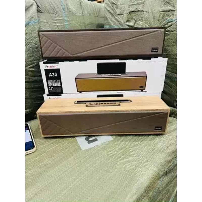 Loa Soundbar Bluetooth Peterhot A30 BINTECH, Loa Vi Tính, Tivi SPEAKER 350BS BASS Âm Thanh 360 Độ Nghe Nhạc, Xem Phim