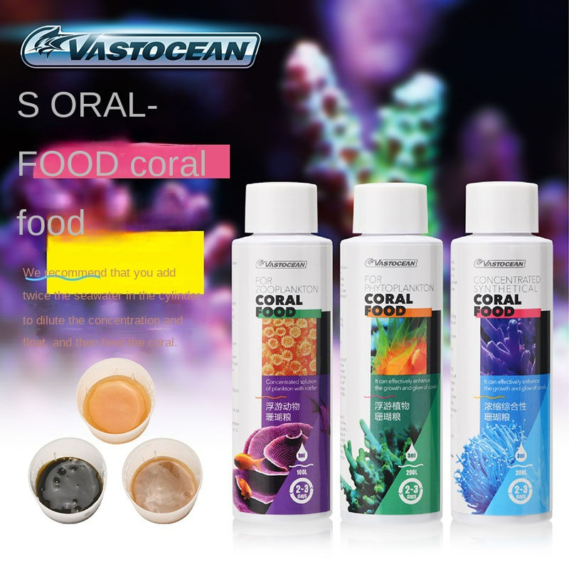 Thức ăn san hô thúc đẩy tăng polyp – Phytoplankton Food Coral Vastocean