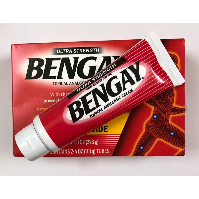 Dầu nóng xoa bóp giảm đau Bengay Ultra Strength 113g - Mỹ