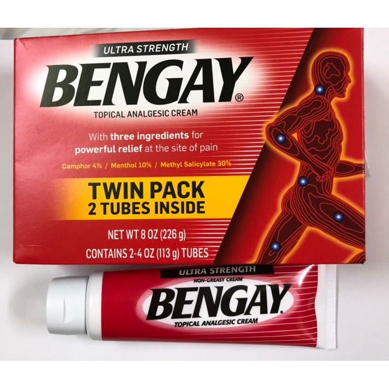 Dầu nóng xoa bóp giảm đau Bengay Ultra Strength 113g - Mỹ