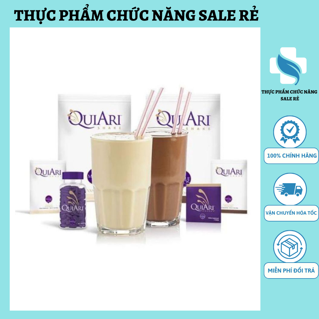 Bộ Đôi Giảm Cân Quiari shake, Quiari Energy Thực Phẩm Chức Năng Giá Rẻ