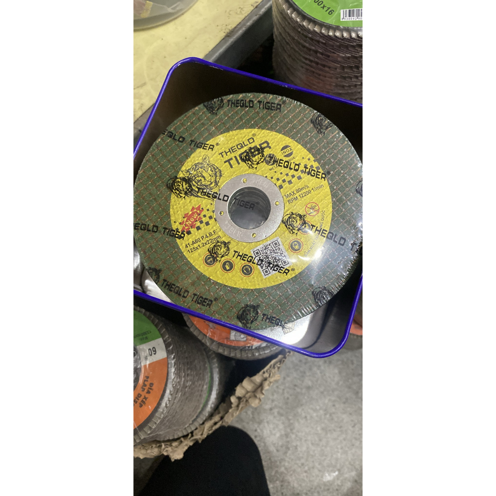 Đá cắt sắt tiger 105mm + 125mm
