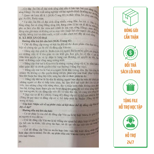 Sách - Hướng dẫn trả lời câu hỏi và bài tâp Lịch sử 6