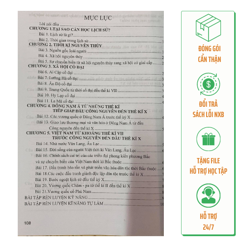 Sách - Hướng dẫn trả lời câu hỏi và bài tâp Lịch sử 6