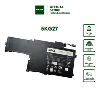 Pin máy tính xách tay dell inspiron 14 7437 5kg27 battery 58wh zin