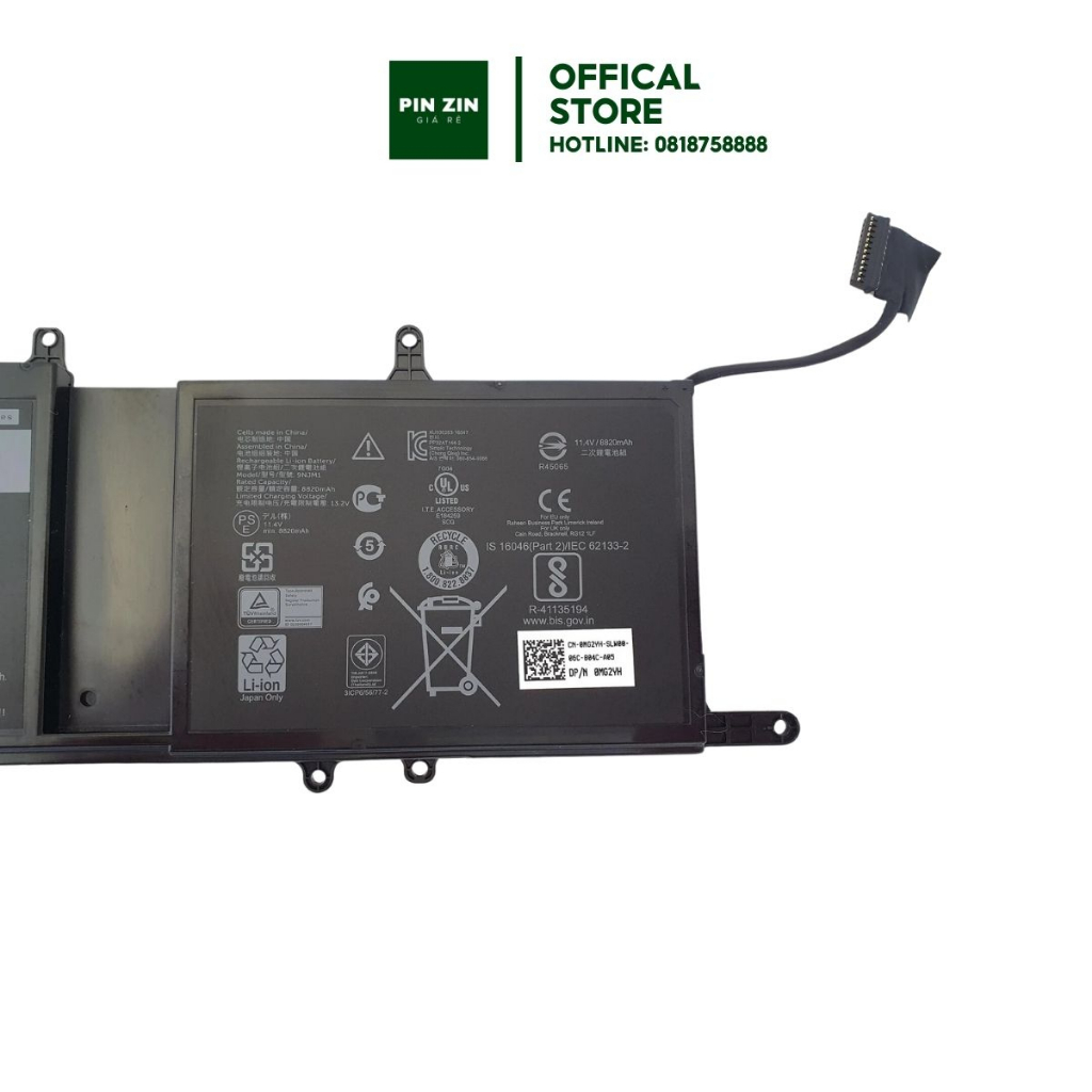 PIN MÁY TÍNH XÁCH TAY Dell 99Wh Alienware 17 R4 R5 9NJM1 ZIN