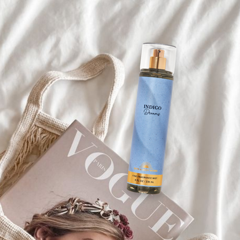 Xịt thơm toàn thân Bath & Body Works - Indigo Dreams Hương Gỗ Dịu Dàng Chai 236ml
